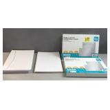 (2) pack of greeting car peel n stick envelopes