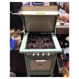 compact antique 4 burner gas stove