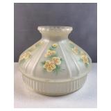 Vintage frosted glass lamp shade