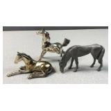 (3) Solid metal decor pieces