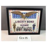 War time Liberty Bond ad