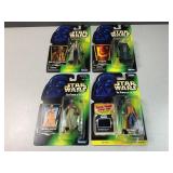 (4) Star Wars The Power of the Force toys