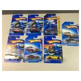 (7) collectible Hot Wheels