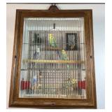 Hand crafted bird Diorama art