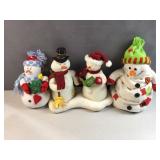 Plush snowmen