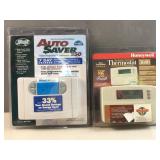 New Hunter & Honeywell digital thermostats