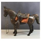 Mid Century Western Horse metal decor