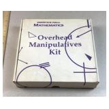 Clear colored math manipulatives kit