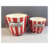 Candies & nuts buckets