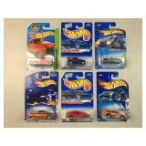 (6) Hot Wheel die cast collector cars