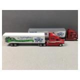 (2) Winross advertising semis