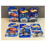 (6) Collectible Hot Wheels die cast
