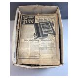 Box lot of vintage publications