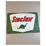 Reproduction Sinclair metal decor sign