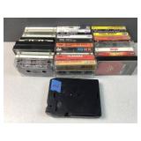 Cassette Tapes & bonu 8 track
