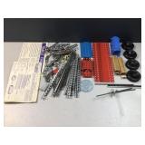 Vintage all metal Gilbert Erector set