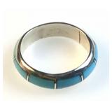 Size 9 turquoise segment ring in a HSN ( home