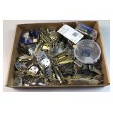 Great Qty of hinge hardware for cabinets etc many
