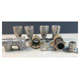 Hand rail mounting brackets