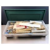 model railroad design wood pieces / scale lumber