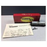 Texaco silver tank rail car Varney HO train car