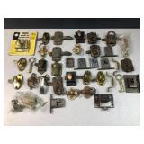 Vintage / Antique cabinet latches, locks