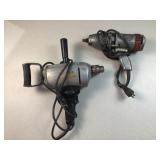 Vintage corded electric drills