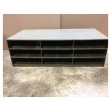 9 slot paper organizer