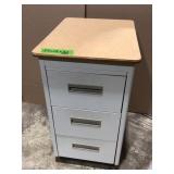 3 Drawer storage cabinet