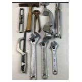 adjustable wrenches & other tools