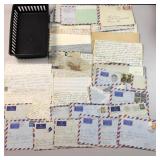 Qty of Air Mail letters to Peoria Il -