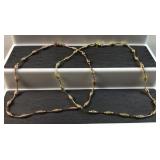 QVC Vicenza rose gold sterling and yellow gold