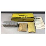 Grey Monon covered hopper car Varney HO train car