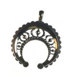 Enhancer clip pendant .925 sterling silver by