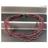 Jay King pink Tourmaline 18ï¿½ necklace sterling