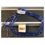 Himalayan 42ï¿½ Japanese bead ice blue necklace