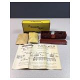 (red) New York Central cattle Varney HO train car