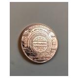 Art Bar mint silver certificate design 1 oz .999