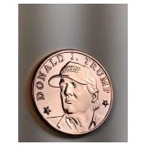 President Donald Trump design 1 oz .999 copper
