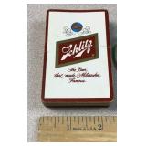 Schlitz beer advertising playing card deck