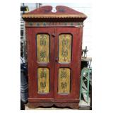 LArge old wood wardrobe