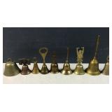 quantity of solid brass bells