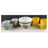 John Deere branded table service items