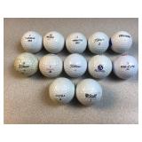 (12) Advertising / logo golf balls
