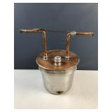 hand crafted water distillary component