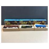 (3) HO guage model railroad cars