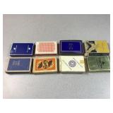 vintage advertising playing card decks