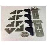 Antique photo album components / parts