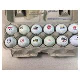 (12)  Logo collectible golf balls