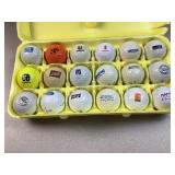 (18) Advertising / logo golf balls